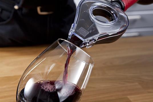 Vacuvin Wine Aerator Aeratore per Vino Plastica Grigio - 9