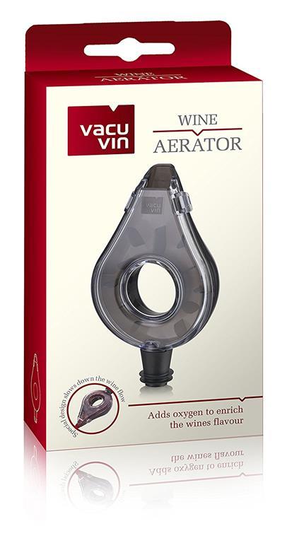 Vacuvin Wine Aerator Aeratore per Vino Plastica Grigio - 10