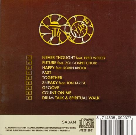 Future - CD Audio di Jamal Thomas - 2