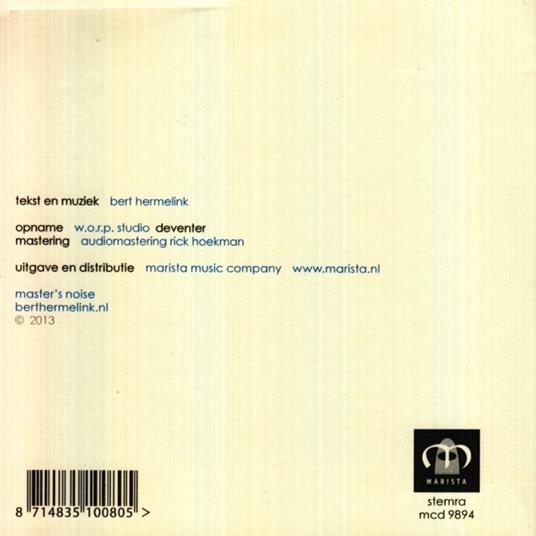 Daarom - CD Audio Singolo di Bert Hermelink - 2