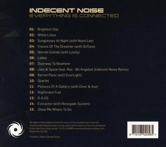 Everything Is Connected - CD Audio di Indecent Noise - 2