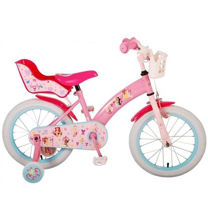 Bicicletta Per Bambini 16" Con Parafanghi Disney Principesse Volare 21762