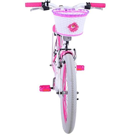 Bicicletta Per Bambini 20" Serie Lovely Rosa Con Porta Pacchi E Cestino  34052 - 2