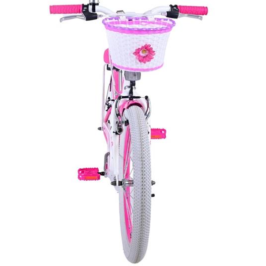 Bicicletta Per Bambini 20" Serie Lovely Rosa Con Porta Pacchi E Cestino  34052 - 2