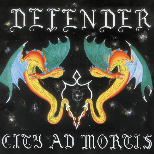 City Ad Mortis (Transparent Yellow - Orange Edition) - Vinile LP di Defender