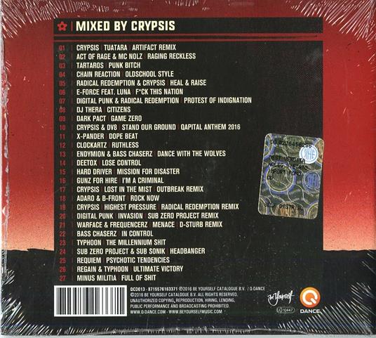 Qapital 2016 - CD Audio - 2