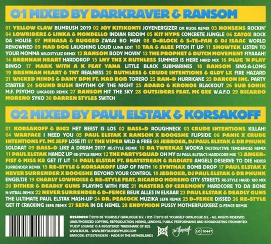 Pussy Lounge 2019 - CD Audio - 2