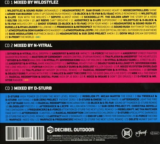 Decibel Outdoor 2019 - CD Audio - 2