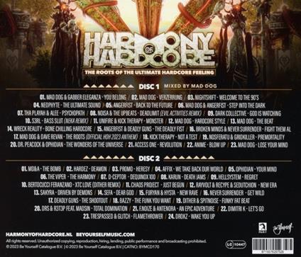 Harmony Of Hardcore 2023 (Mixed By Mad Dog) - CD Audio