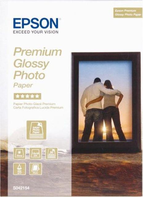 Epson Premium Glossy Photo Paper - 13x18cm - 30 Fogli carta fotografica