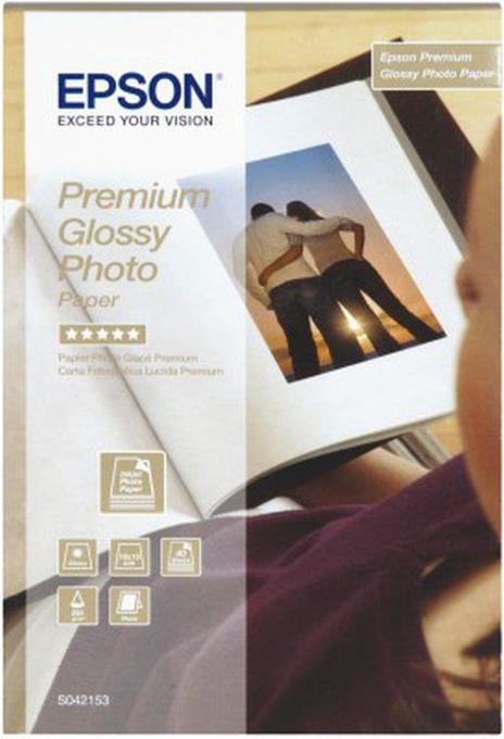 Epson Premium Glossy Photo Paper - 10x15cm - 40 Fogli carta fotografica