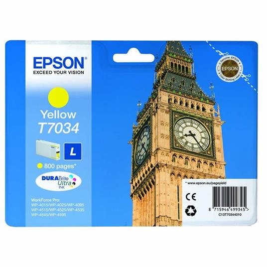 Epson - Epson T7034 L Yellow 0.8K - 11