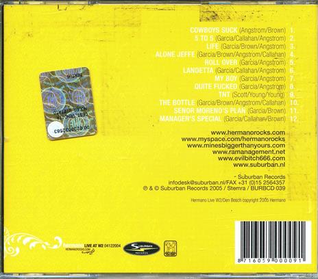 Live at W2 - CD Audio di Hermano - 2