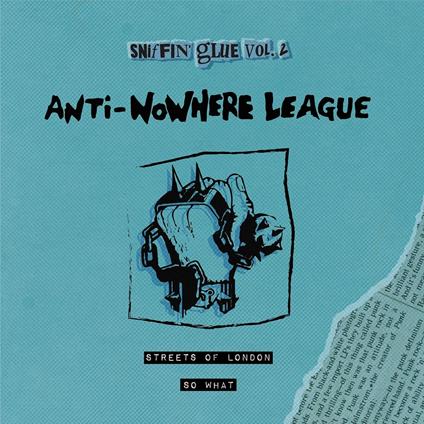 Streets of London (Blue Coloured Vinyl) - Vinile 7'' di Anti-Nowhere League