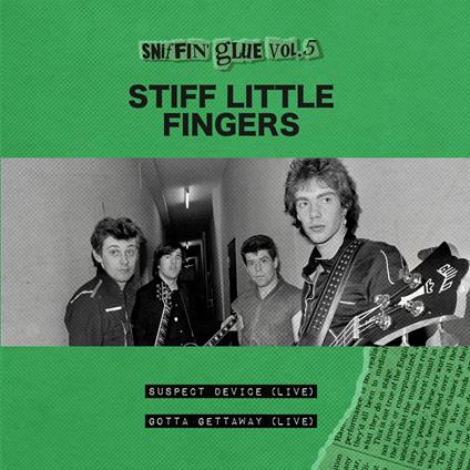 Suspect Device-Gotta Gettaway (Coloured Vinyl) - Vinile 7'' di Stiff Little Fingers