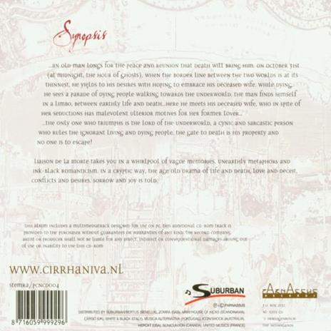 Liaison de la morte - CD Audio di Cirrha Niva - 2