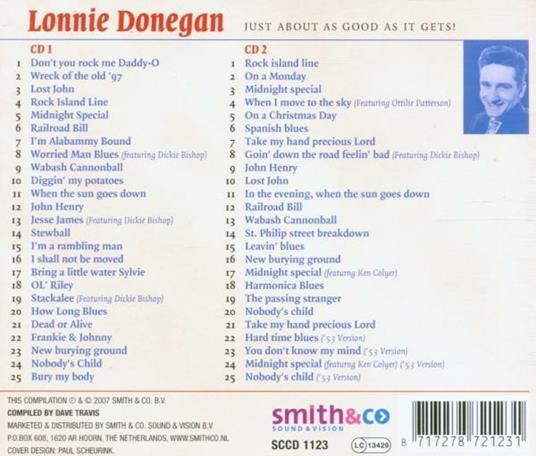 Just About as Good as it - CD Audio di Lonnie Donegan - 2