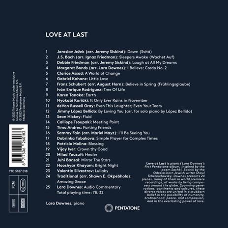 Love At Last - CD Audio di Lara Downes - 2
