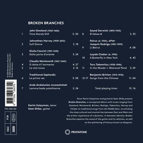 Broken Branches - CD Audio di Karim Sulayman - 2