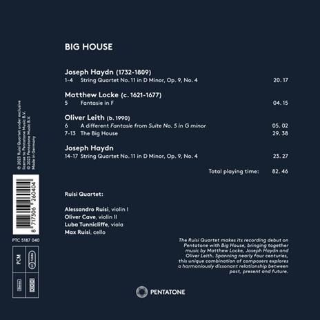 Big House - CD Audio di Ruisi Quartet - 2
