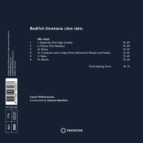 Ma Vlast - CD Audio di Bedrich Smetana - 2