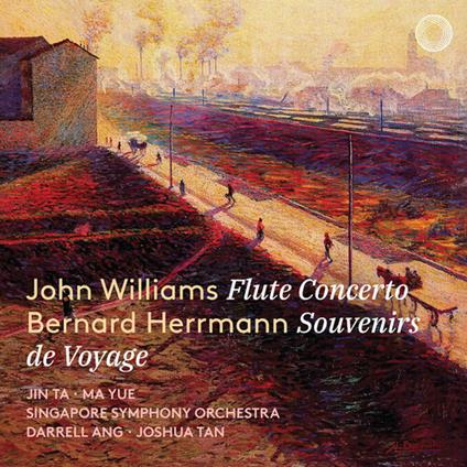 Flute Concerto / Souvenirs de Voyage - CD Audio di John Williams,Bernard Herrmann,Singapore Symphony Orchestra