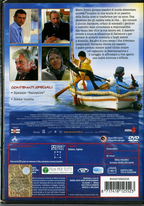 Salvatore. Questa è la vita di Gian Paolo Cugno - DVD - 2