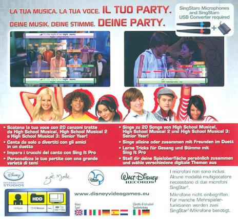 Disney Sing It! High School Musical (solo gioco) - 2