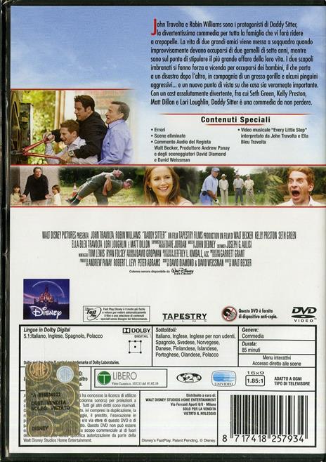 Daddy Sitter di Walt Becker - DVD - 2