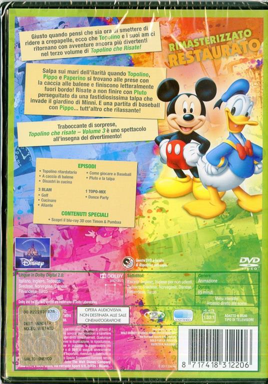 Topolino che risate! Vol. 3 - DVD - 2