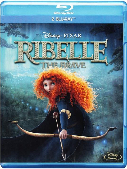 Ribelle. The Brave di Mark Andrews,Brenda Chapman,Steve Purcell - Blu-ray