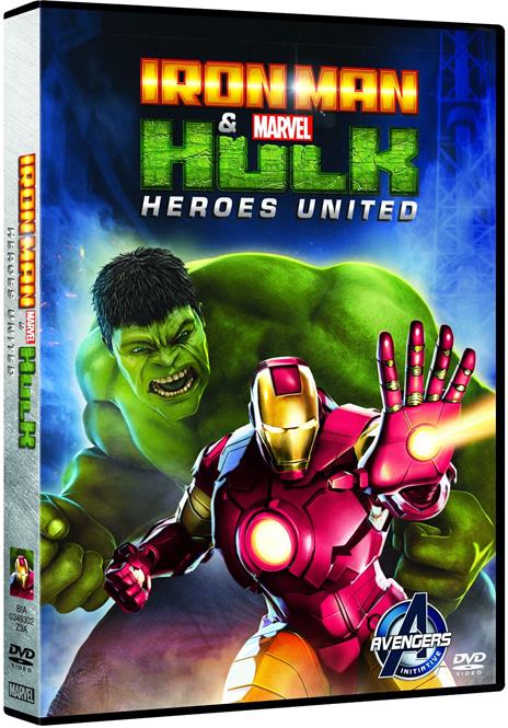 Iron Man & Hulk. Heroes United di Eric Radomski,Leo Riley - DVD