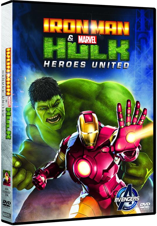 Iron Man & Hulk. Heroes United di Eric Radomski,Leo Riley - DVD