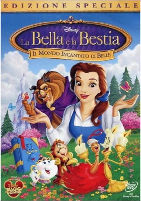 La Bella e la Bestia. Il mondo incantato di Belle di Cullen Blaine,Daniel de la Vega,Barbara Dourmashkin,Dale Kase,Bob Kline - DVD