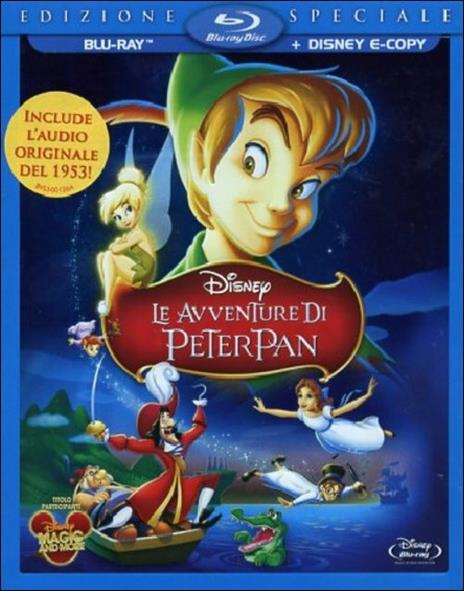 Le avventure di Peter Pan di Hamilton Luske,Wilfred Jackson,Clyde Geronimi - Blu-ray