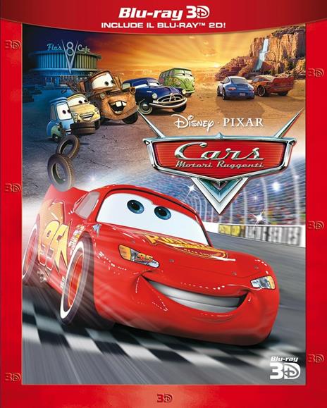 Cars. Motori ruggenti 3D (Blu-ray + Blu-ray 3D) di John Lasseter,Joe Ranft