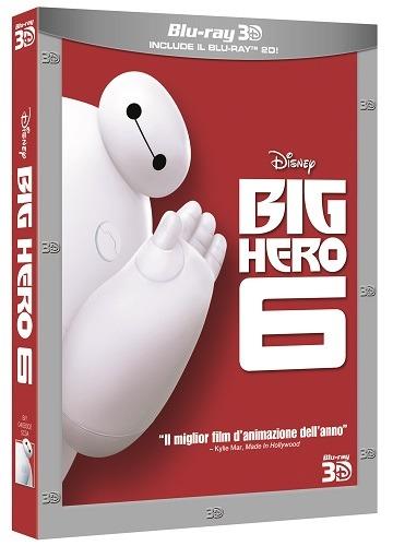 Big Hero 6 3D (Blu-ray + Blu-ray 3D) di Don Hall,Chris Williams - Blu-ray + Blu-ray 3D - 2