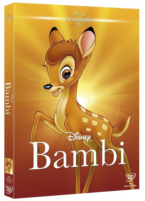 Bambi (DVD)<span>.</span> Limited Edition di David Hand,James Algar - DVD