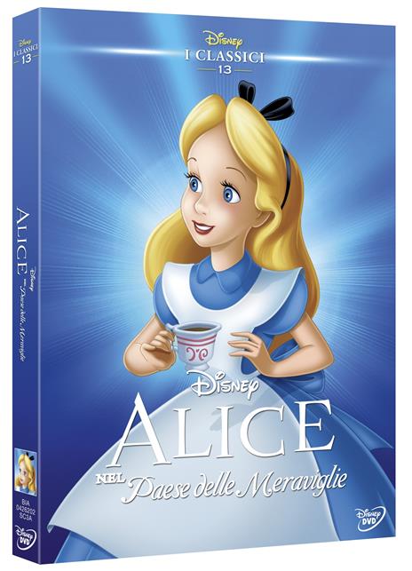 Alice nel Paese delle meraviglie (DVD)<span>.</span> Limited Edition di Clyde Geronimi,Hamilton Luske,Wilfred Jackson - DVD