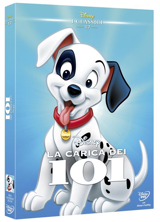 La carica dei 101 (DVD) - DVD - Film di Wolfgang Reitherman , Hamilton  Luske Animazione | IBS
