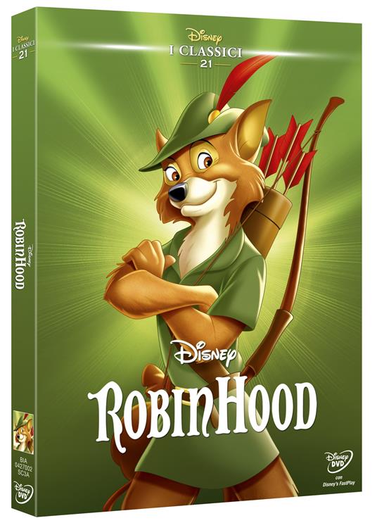Robin Hood (DVD) - DVD - Film di Wolfgang Reitherman Animazione