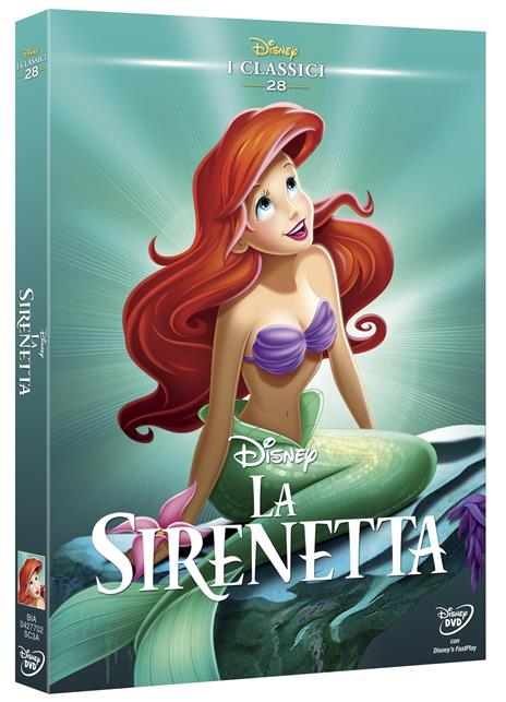 La Sirenetta (DVD)<span>.</span> Limited Edition di John Musker,Alan Menken - DVD