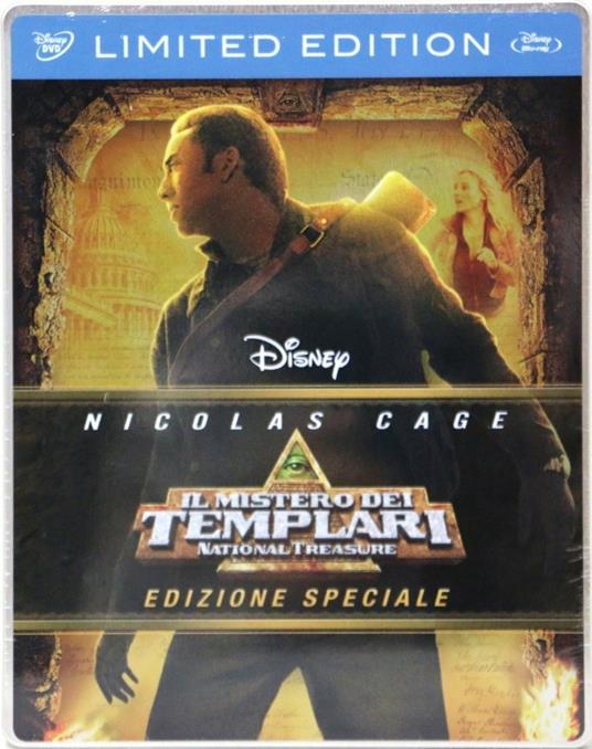Il mistero dei templari. Con Steelbook (DVD + Blu-ray) di Jon Turteltaub - DVD + Blu-ray