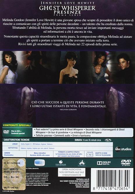 Ghost Whisperer. Presenze. Stagione 1. Serie TV (6 DVD) di John Gray,Ron Lagomarsino,Ian Sander - DVD - 2