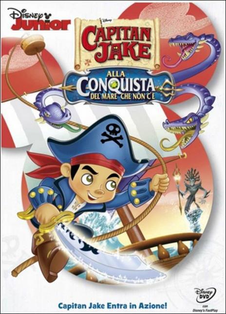 Jake e i pirati dell'Isola Che Non C'è. Vol. 7. Alla conquista del Mare Che... di Howy Parkins - DVD