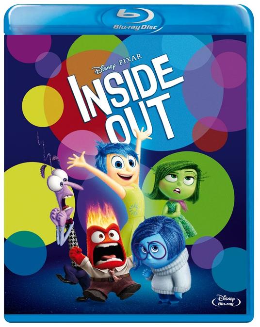 Inside Out di Pete Docter,Ronnie Del Carmen - Blu-ray