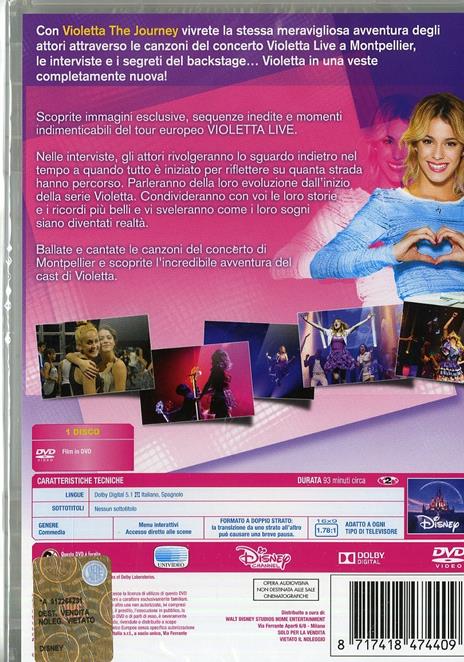 Violetta. The Journey (DVD) - DVD di Martina Stoessel - 2