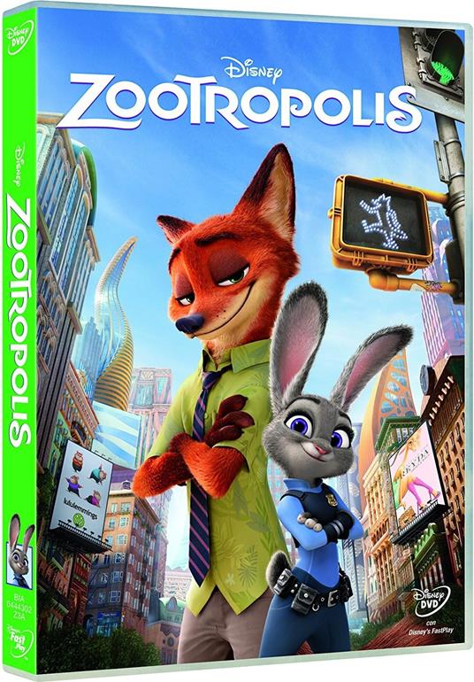 Zootropolis (DVD) di Byron Howard,Rich Moore,Jared Bush - DVD