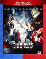Captain America. Civil War 3D (Blu-ray + Blu-ray 3D)