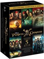 Pirati dei Caraibi. Collezione 5 film (5 DVD)